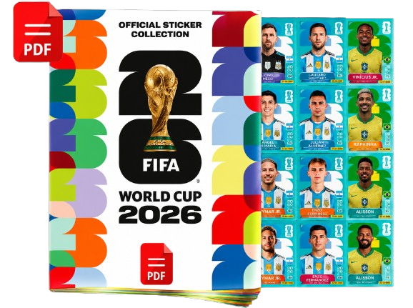 Álbum Copa 2026 em PDF